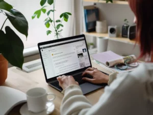 Beispiel einer barrierefreien Webseite